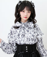 【10/23 10:59までの特別価格】トワルドジュイボウタイフリルリボンブラウス