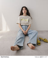 プリント刺繍ロゴTシャツ