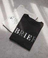 プリント刺繍ロゴTシャツ