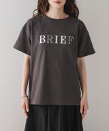 プリント刺繍ロゴTシャツ