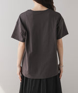 プリント刺繍ロゴTシャツ