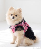 【メール便】うさ耳パーカーラブリーフリフリレースギャル犬服