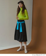 【26aw】ロングスリーブカラフルリブタートル