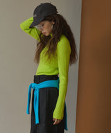【26aw】ロングスリーブカラフルリブタートル