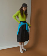 【26aw】ロングスリーブカラフルリブタートル