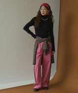 【26aw】ロングスリーブカラフルリブタートル