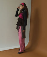【26aw】ロングスリーブカラフルリブタートル