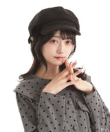 オリジナルハートチャーム付きリボンキャスケット