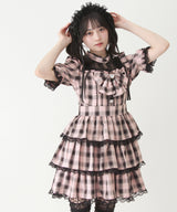 フリルティアードハートアイドルワンピース