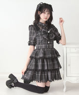 フリルティアードハートアイドルワンピース