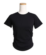 【メール便】脇シャーリング半袖Tシャツ/カットソー