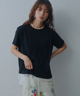 レイヤードレースTシャツ