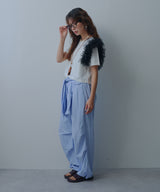 チュールフリルTシャツ