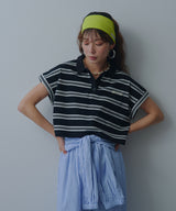 【メール便】マルチボーダーポロTシャツ