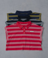 【メール便】マルチボーダーポロTシャツ