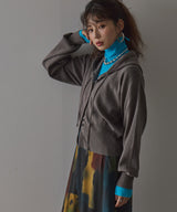 【10/23 10:59までの特別価格】ボリュームスリーブフーディカーデ