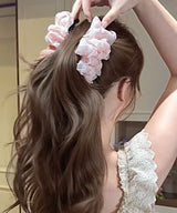 フリフリチュールヘアクリップ