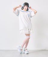 【10/23 10:59までの特別価格】【サンリオ×DML】なりきりセーラーTシャツワンピ【海外発送不可】