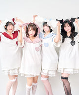 【10/23 10:59までの特別価格】【サンリオ×DML】なりきりセーラーTシャツワンピ【海外発送不可】