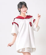 【10/23 10:59までの特別価格】【サンリオ×DML】なりきりセーラーTシャツワンピ【海外発送不可】