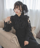 【10/23 10:59までの特別価格】プチハイネックティアードロングワンピース【大きいサイズあり】