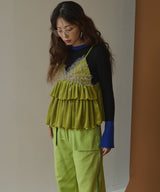 【10/23 10:59までの特別価格】シアーベロアカラービスチェ