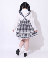 ハートはしごレースフリルスカート