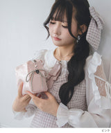 【10/23 10:59までの特別価格】オリジナルチャーム付ラインストーンポーチ
