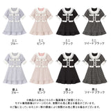 【10/23 10:59までの特別価格】ハートパールジャガードorツイードワンピース