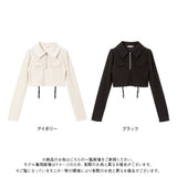 【10/23 10:59までの特別価格】ハーフジップトップス
