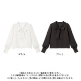 【メール便】オリジナル釦リュバンブラウス