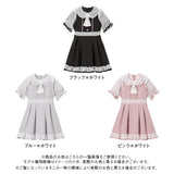 【10/23 10:59までの特別価格】ハートドットスカーフワンピース