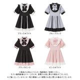 【10/23 10:59までの特別価格】レースアップリボンドーリーワンピース