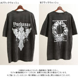 ビッグシルエットUSED風Tシャツ 【オーバーサイズ】【ロング丈】