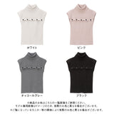 【10/23 10:59までの特別価格】カットオフノースリーブサマーニット