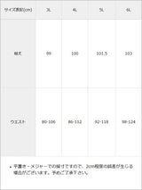 【10/23 10:59までの特別価格】【3L~6L】ウエストゴムセミワイドパンツ【大きいサイズ】