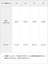 【10/23 10:59までの特別価格】【メール便】【3L~6L】選べる丈レギンスパンツ