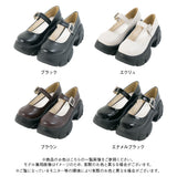 【10/23 10:59までの特別価格】厚底ボリュームビジューバックルパンプス【大きいサイズ有】