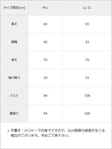 【メール便】前後2wayシアーロングトップス