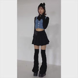 【10/23 10:59までの特別価格】デニムビスチェ