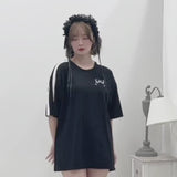 リボンアローバックプリントビッグTシャツ
