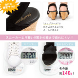 走れるシリーズ 7.5cmウエッジヒールサンダル