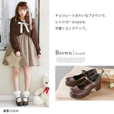 シンプル定番ロリータパンプス  【21.0~26.0cm】【大きいサイズ】【小さいサイズ】【レディース】【通販】