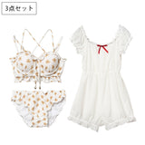 ロンパース&レースアップビキニ