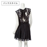 バックセクシーレースワンピース