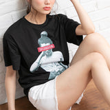 ビッグシルエットプリントゆるTシャツ