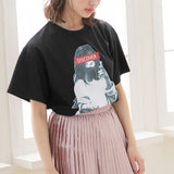 ビッグシルエットプリントゆるTシャツ