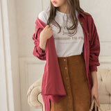 【メール便】メッセージロゴTシャツ