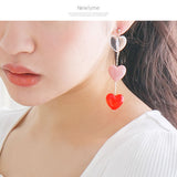 3ハートピアス