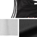 【メール便】チュール重ねプリントタンクトップTシャツ